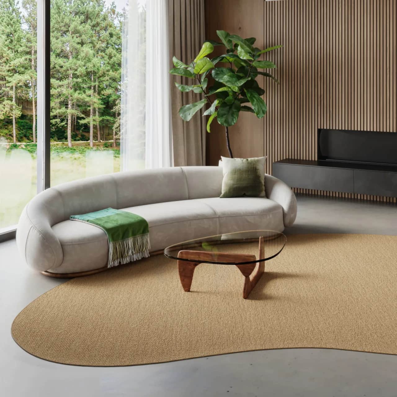 Ravenna | Mesquite | Organic Shape: Agate