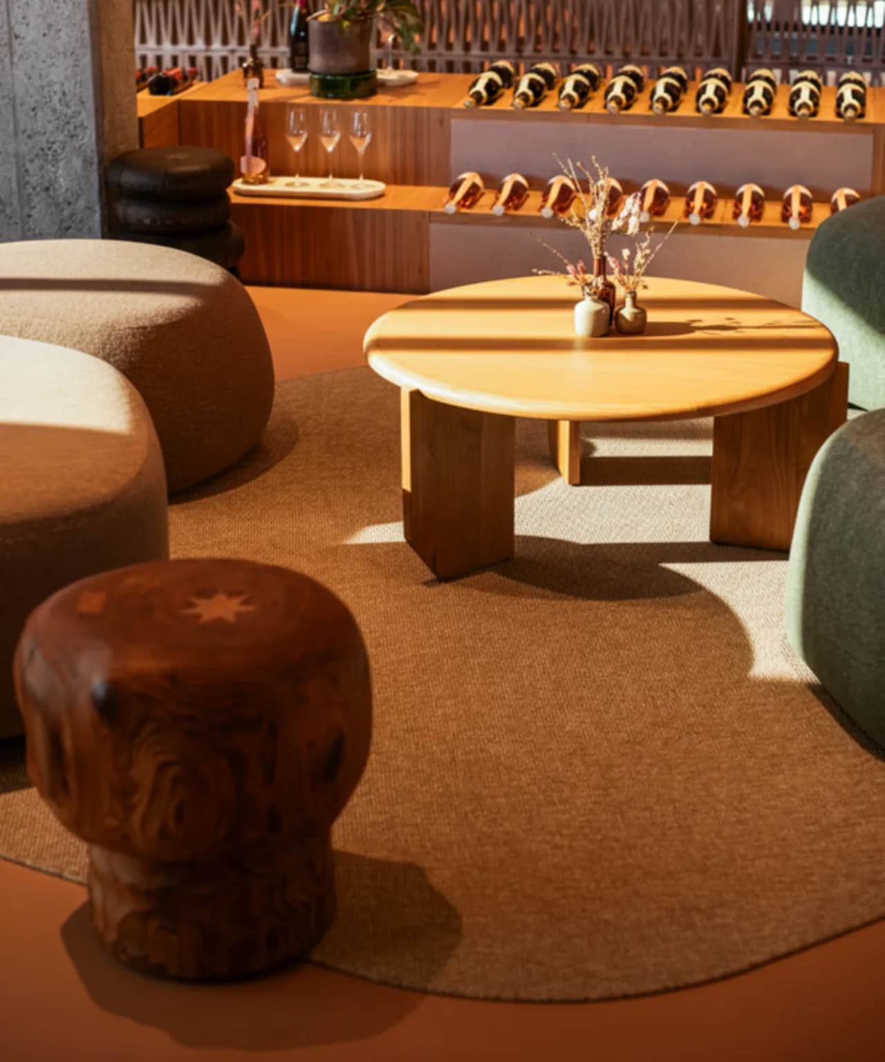 SynSisal® Medina | Cedar Organic Shaped Rug for Chandon