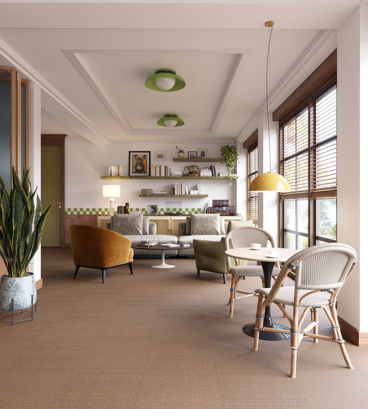 Ridge | Walnut | SynSisal® Tile