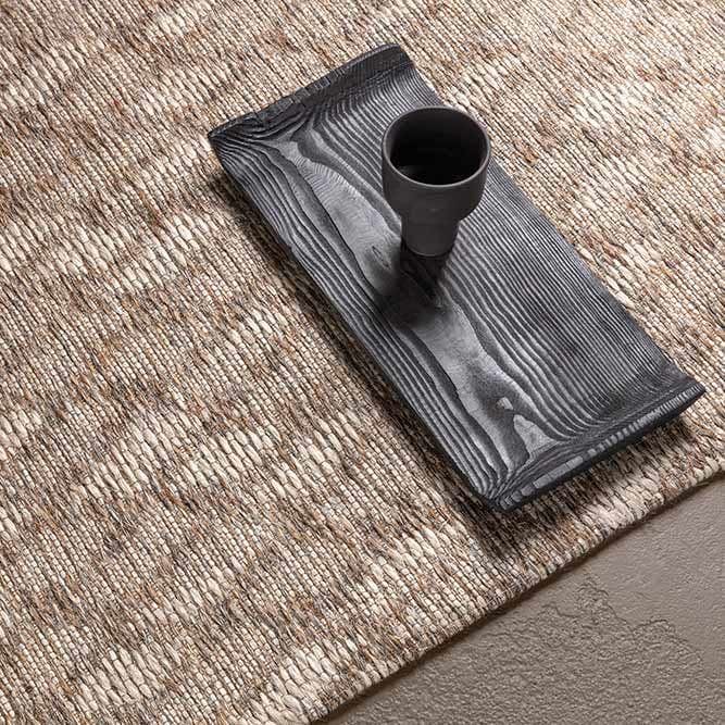 robust: texture & color combine for a rich surface (bahia sisal rug in color glazed ginger)