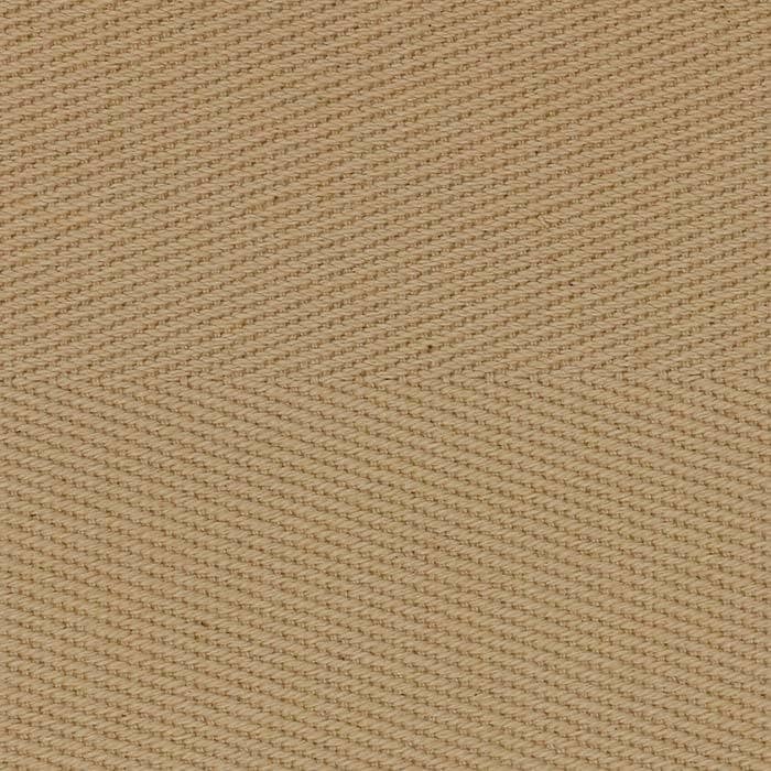 Soft Cotton Twill Border Swatch in Color Straw